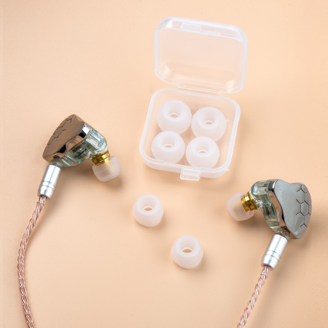 KBEAR Coffee Eartips Słuchawki – Earphone Foam Tip recenzja i cena