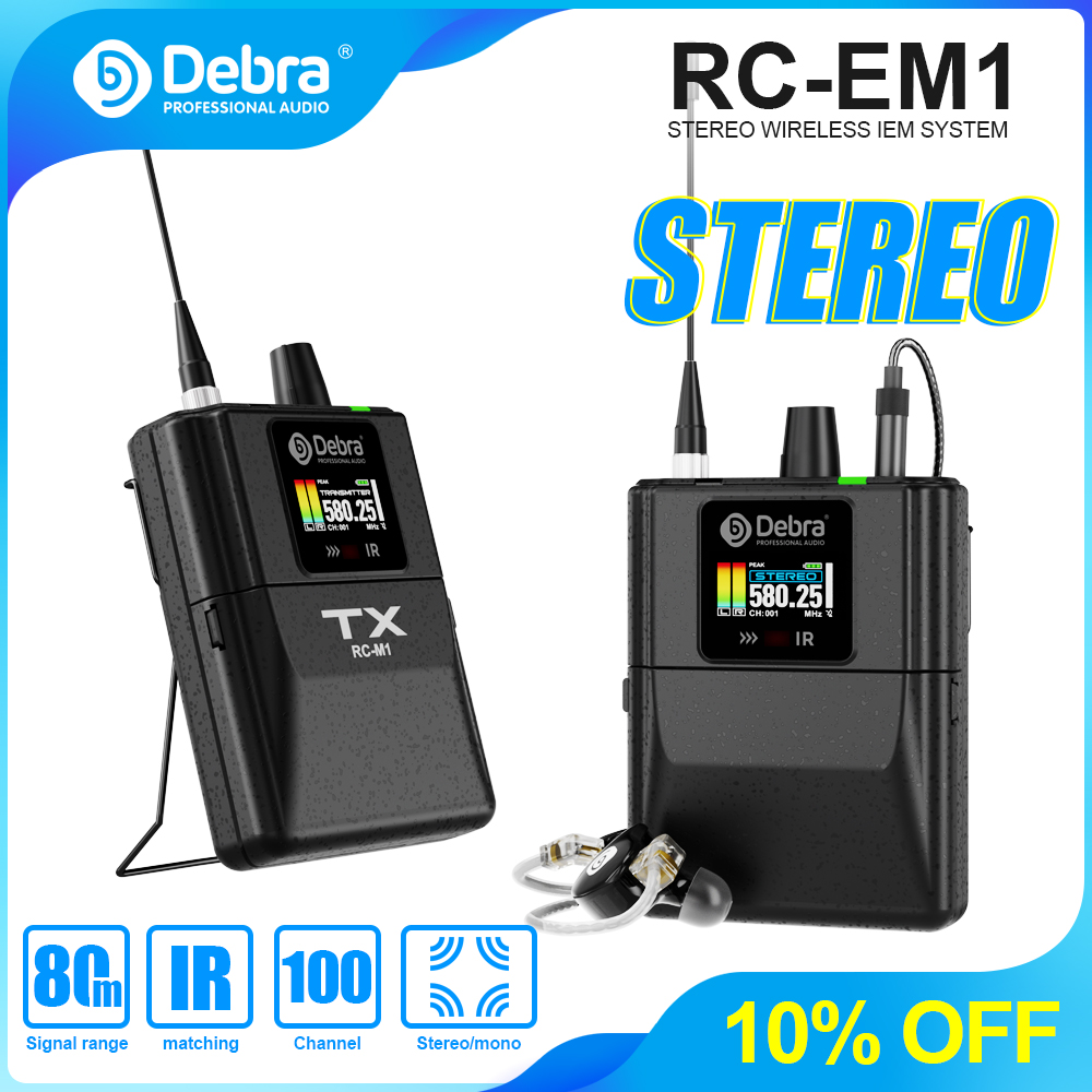 Debra Audio RC-EM1 – przenośny – In Ear Monitor Iem recenzja i cena