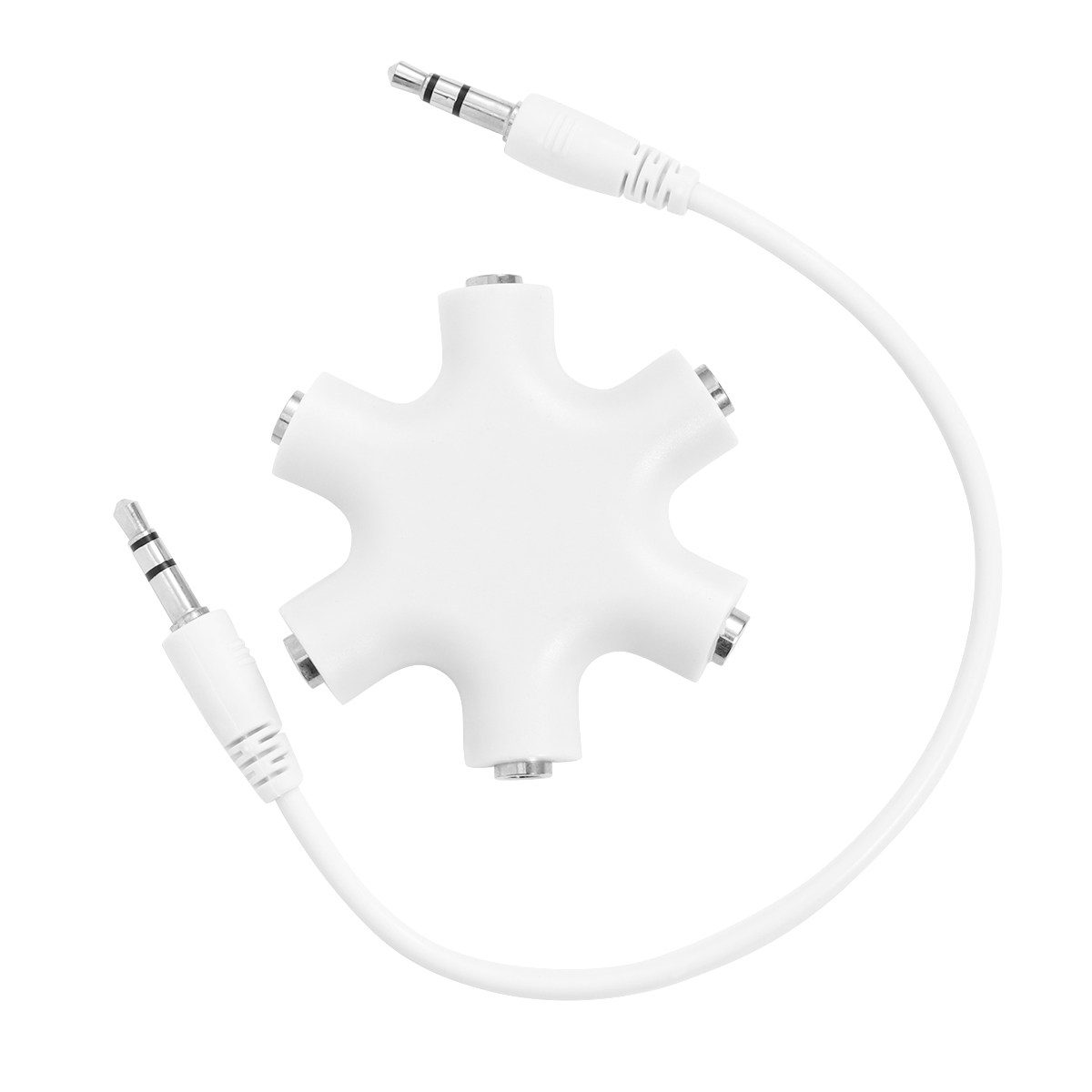 Adapter do słuchawek z 5 kanał – Earphone Splitter Jack recenzja i cena